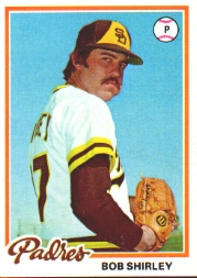 1978 Topps Baseball Cards      266     Bob Shirley RC